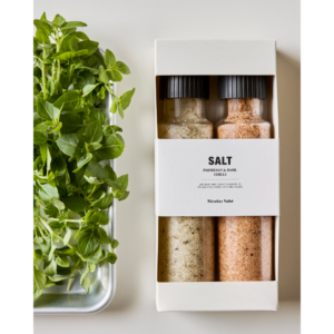 Gjafasett - Parmesan&Basil og Chilli salt