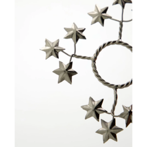 STAR - Kertaskraut, silfur 4stk