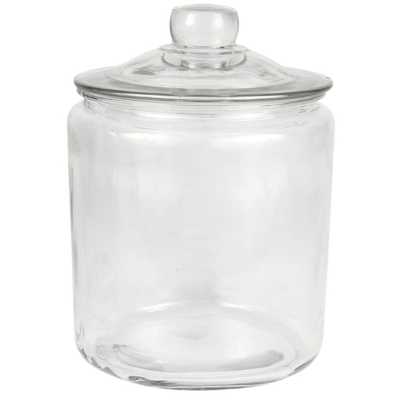 Glerkrukka m/ loki - 4000ml