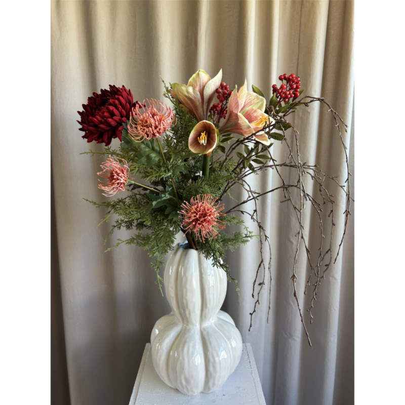 Chrysanthemum - rauð, 75cm - Image 4