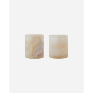 KAE - Kertaglös, beige 2stk