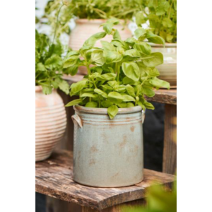 Pottur/krukka - ljós grá, 15cm