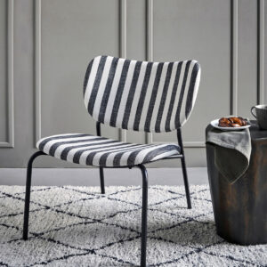 LONGA - hægindastóll, röndóttur