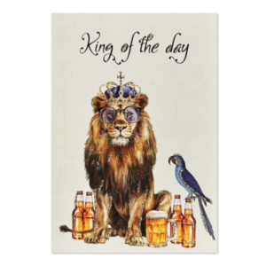 Kort - King of the day Lion