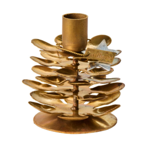 GLORIA - Kertastjaki, brass 6.5cm