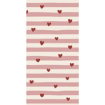 Servíettur - red hearts