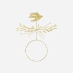BIRD - Skrauthringur, brass