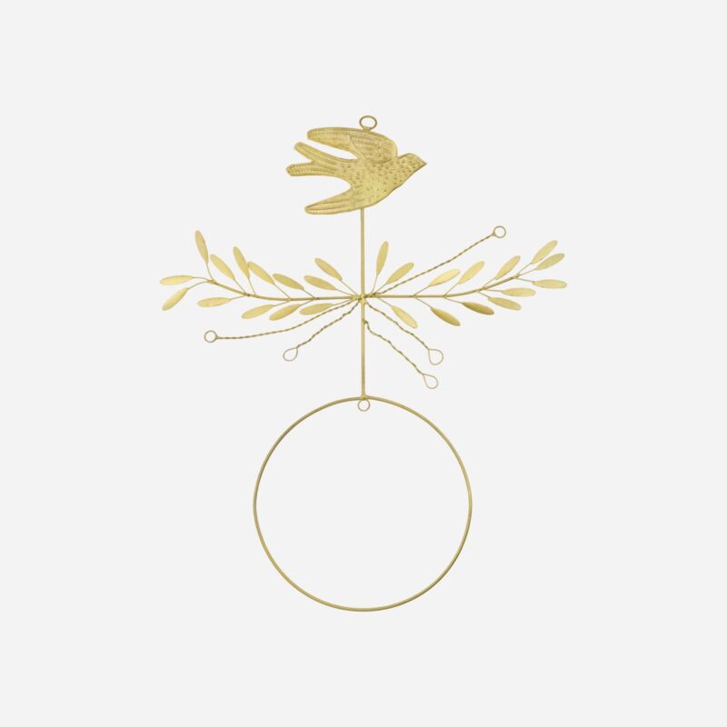 BIRD - Skrauthringur, brass