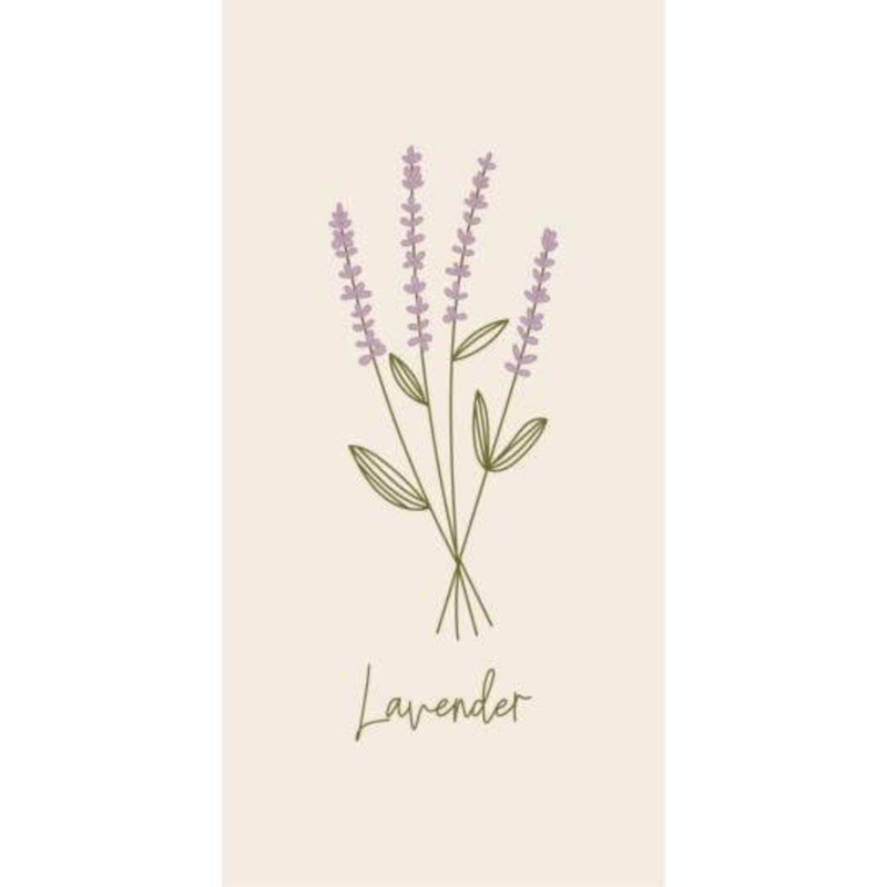 Servíettur - Lavender