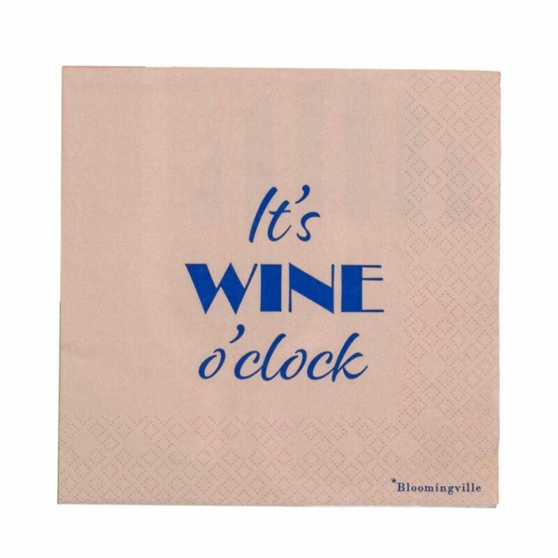 WINE - servíettur