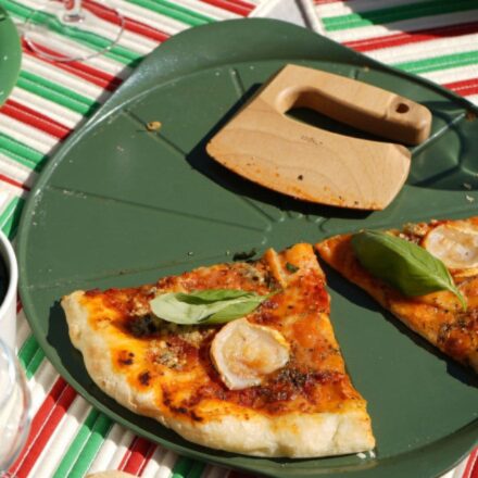 COOKUT - Pizza mót m/ hníf, grænt - Image 3