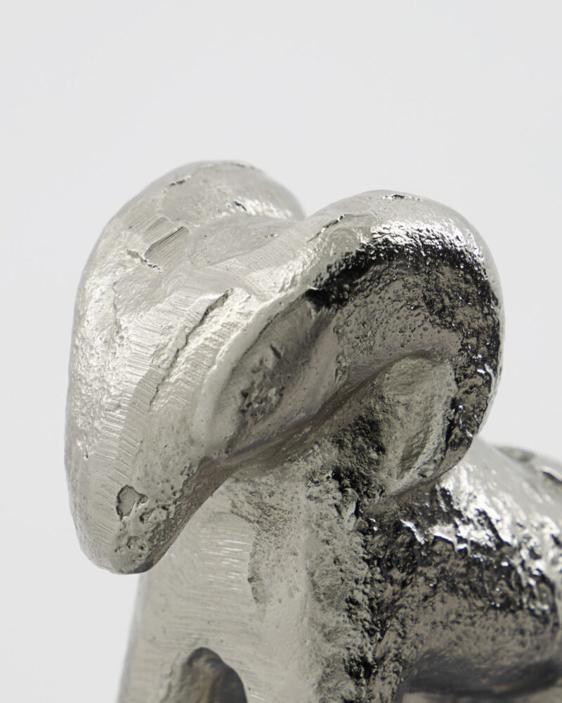 Kertastjaki Ram antique silfur h:7cm - Image 4