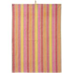 Viskustykki - marglitaðar rendur