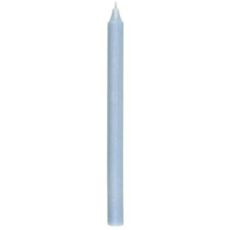 Stjakakerti - ljós blár, 29cm