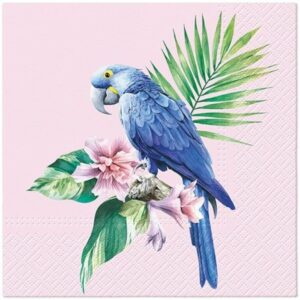 Servíettur - Exotic Parrot, 20stk