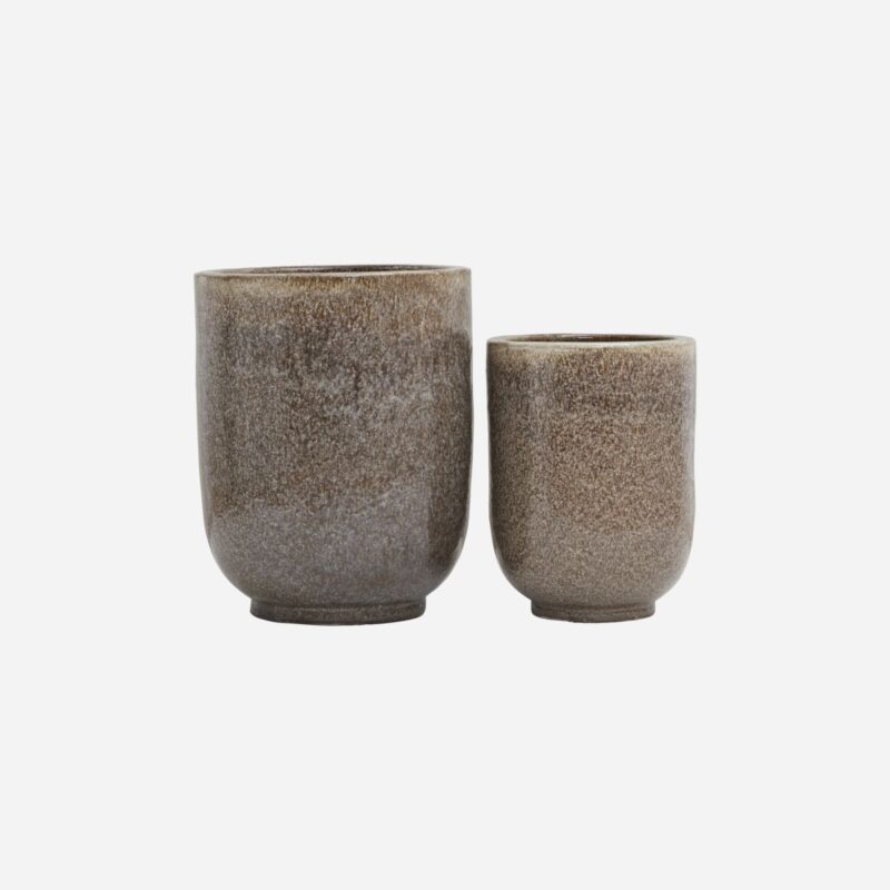 PHO - Blómapottar, nougat
