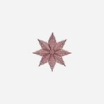 CLIP - Pappastjarna, dusty rose 40cm