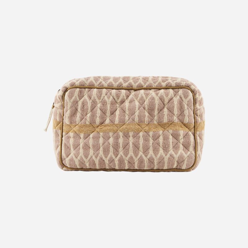 Snyrtitaska mustard/terracotta sand l:20