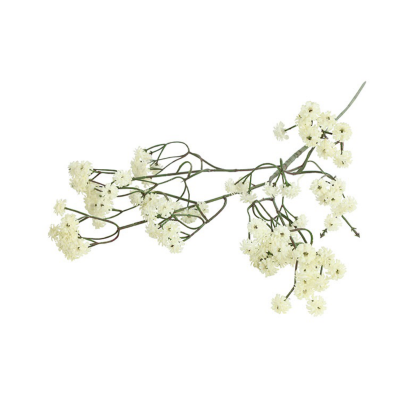 Brúðarslæða - krem, h: 61cm - Image 2