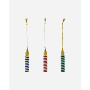 CANDLE - Jólatrésskraut, 3stk