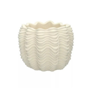 OCEANA - Blómapottur, krem 14.5cm