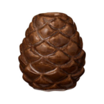 Cone kertastjaki brún f/2,2cm h:6,5