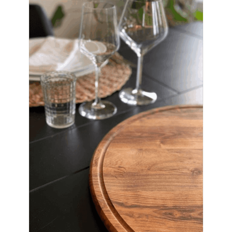 TEAK viðarbretti, 30cm - Image 2