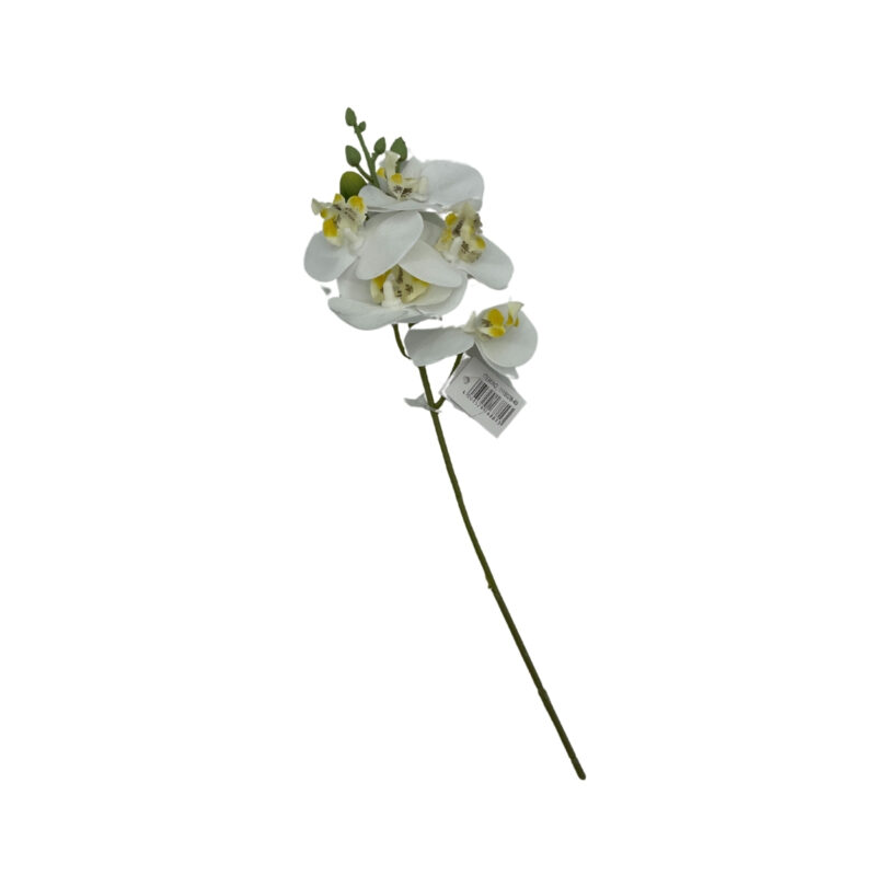 Orkide - hvít h:27cm