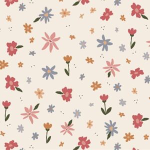 Servíettur - Flower delight