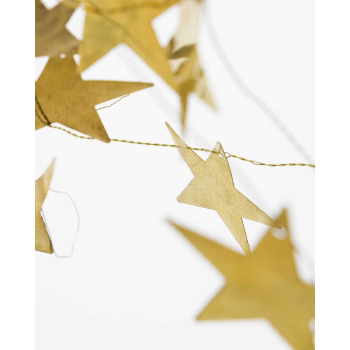 STARS - Skrautlengja, brass 150cm - Image 2