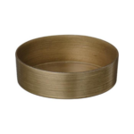 Kertabakki m/kanti, brass 6cm