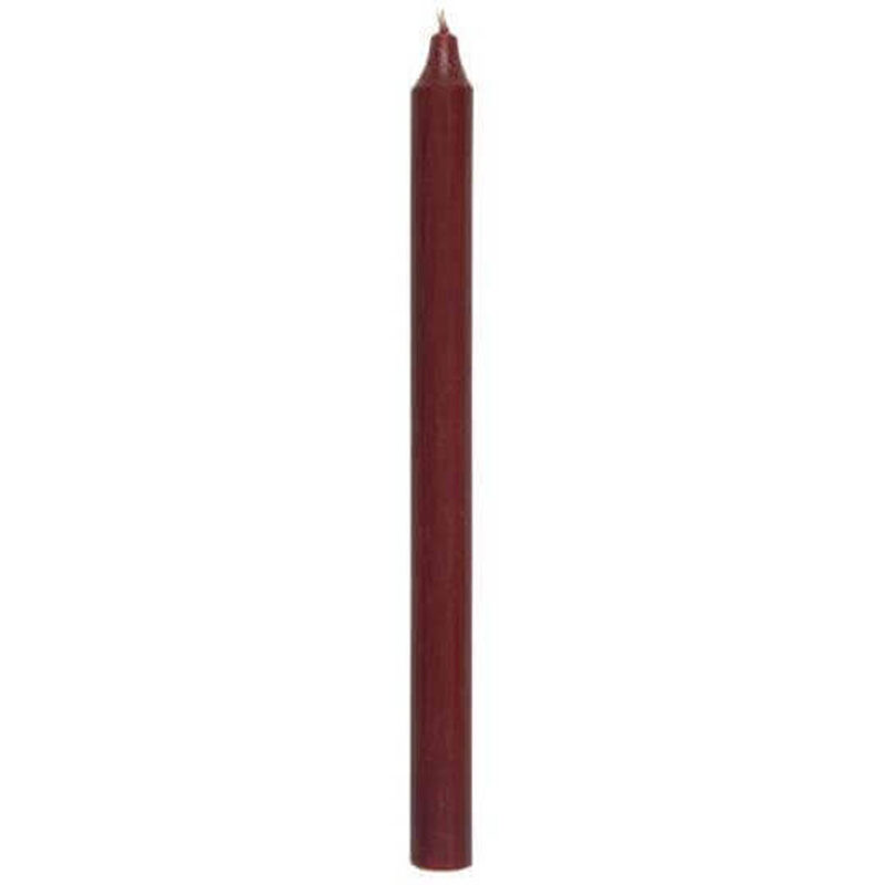 Stjakakerti - burgundi rautt, 29cm