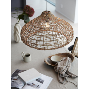 MIRA - Loftljós, natural 58cm