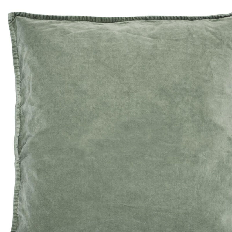 Velúr púði - olive, 50cm