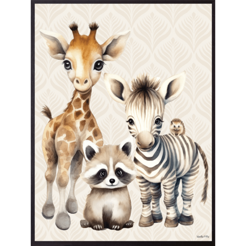 Mynd - Family & Friends, 50x70cm