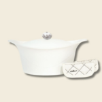 COOKUT - Cocotte 28cm, hvítur