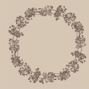 Servíettur - Umbel flowers
