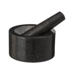 Mortel - svart granite