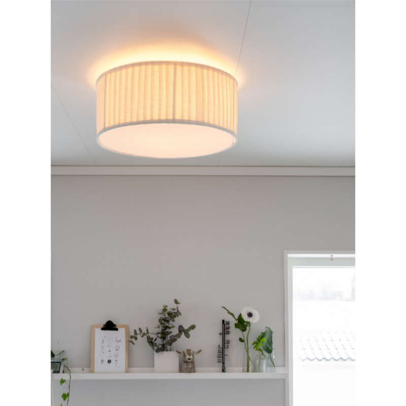 PLAFOND PLISSÉ - Loftljós, off white 45cm - Image 2