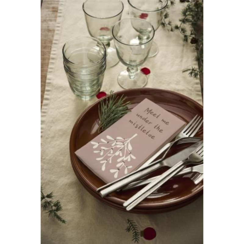 Servíettur - Meet Me Under The Mistletoe, 16stk - Image 2