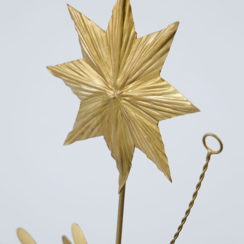 STAR - Skrauthringur, brass, 28cm - Image 2