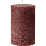 RUSTIC - Kubbakerti, rautt 15cm