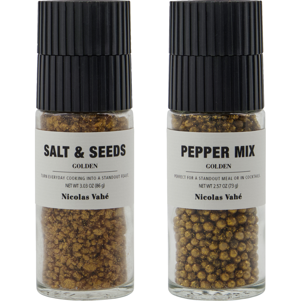 Gjafasett Gull piparmix&gull salt-seeds - Image 4