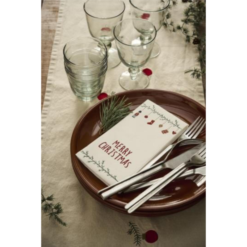 Servíettur - Merry Christmas, 16stk - Image 2