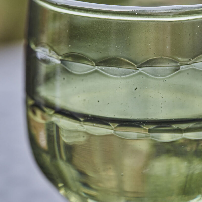 VINTAGE - Púrtvíns glas, grænt - Image 4