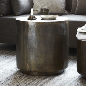 ROTA - Sófaborð, brass 50cm