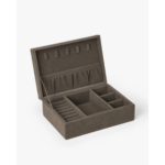 DAY - Skartgripabox 21cm, velvet brúnt