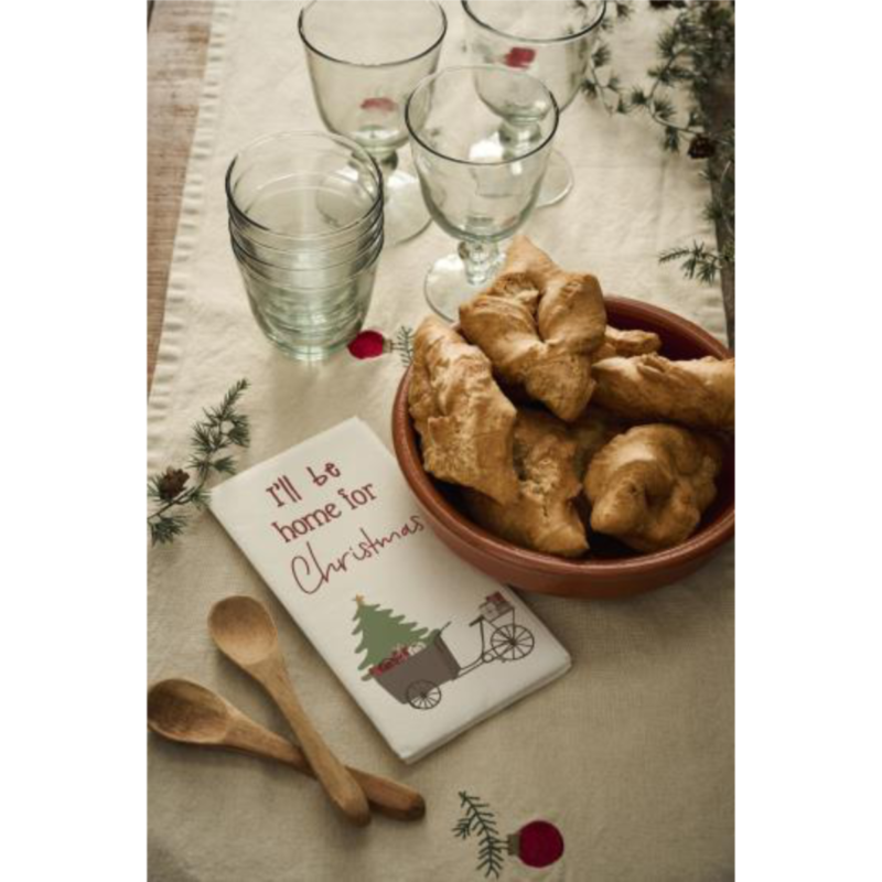 Servíettur - I'll Be Home For Christmas, 16stk - Image 2