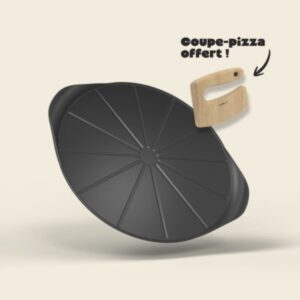 COOKUT - Pizza mót m/ hníf, svart