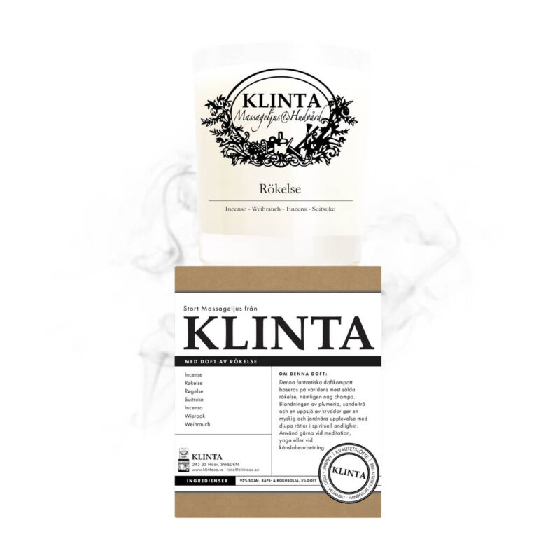 KLINTA ilm- og nuddkerti - Reykelsi